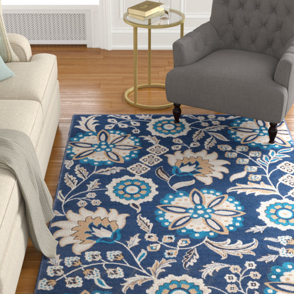 Charlton Home® Kent Floral Rug & Reviews Wayfair